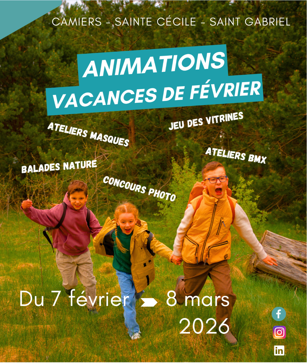 Programme des vacances de février 2026