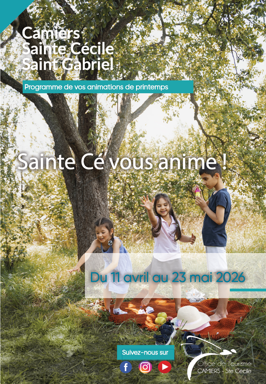 Sainte Cé vous anime – programme de printemps
