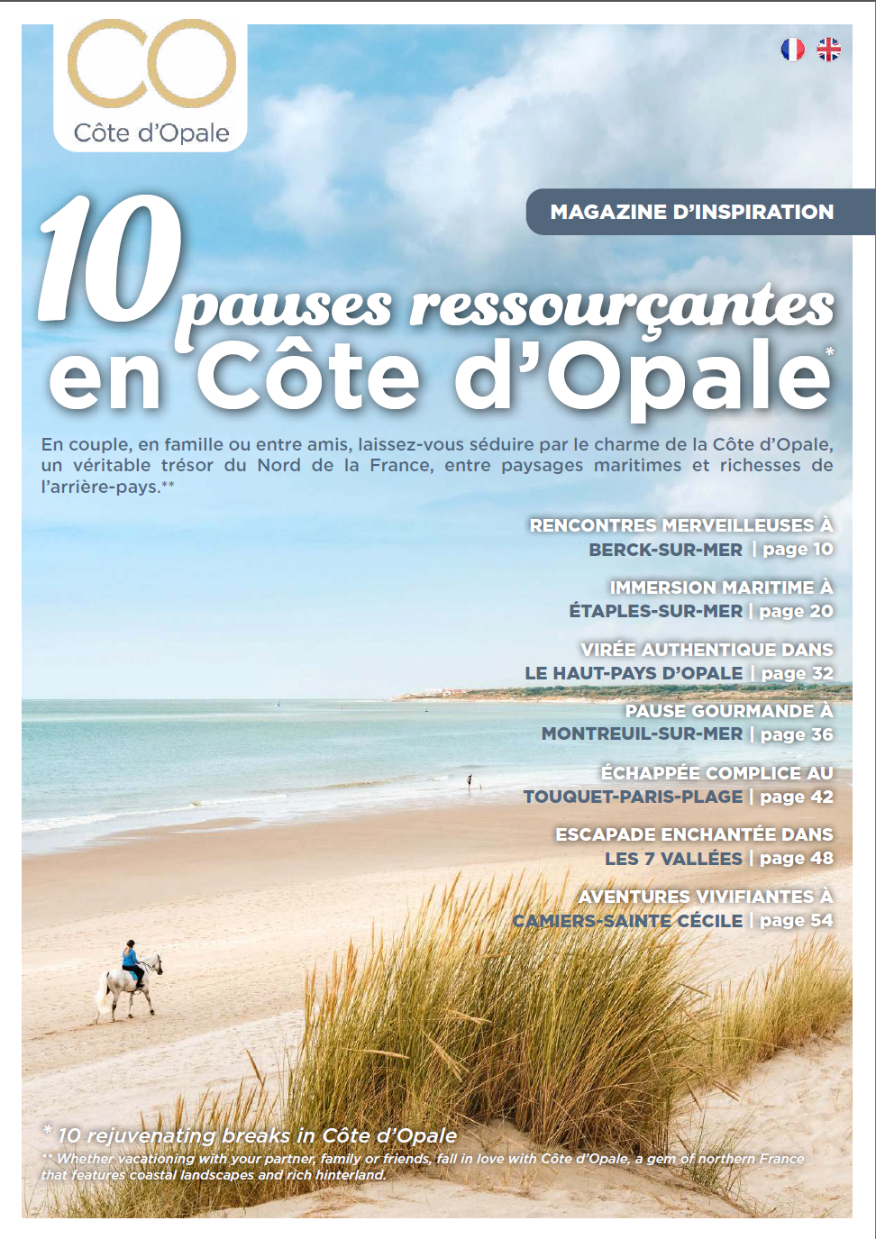 10 pauses ressourçantes en Côte d&rsquo;Opale (uniquement en téléchargement)