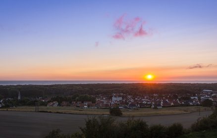 Balade et pique nique au coucher de soleil