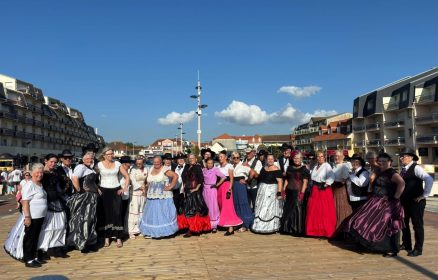 Démonstration de country et de danse en ligne